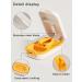 Small Pill Cutter Splitter for Tiny Pills | Safe & Easy Open Close | Professional White Orange - Buy Online on GoSupps.com