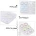Buy Homsfou Colored Contact Lens Container - Stylish & Portable Storage Box for Travel | Ideal for Chinese Balls & Lentil Holders | Shop Internationally! - Buy Online on GoSupps.com