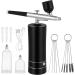 Beaupretty 1 Set Air Brush for Barber Airbrush Kit Airbrush Makeup Air Brush for Nails Air Brush Kit Airbrush Paint Kit Cordless Airbrush Spray Nail Airbrush Aluminum Alloy Tool Usb Black - Buy Online on GoSupps.com
