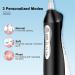 Medunion Cordless Water Dental Flosser - 3 Modes, Rechargeable, IPX7 Waterproof, 4 Jet Tips - Black-220ml - Buy Online on GoSupps.com