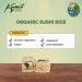 Koalakoi ORGANIC Certified Sushi Rice (1.8kg - 4.5kg fragrant sweet nutritious white rice | Premium quality non-GMO 100% Natural no Additives or Preservatives (1.8kg) - Buy Online on GoSupps.com
