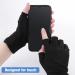 Molain Anti UV Gel Manicures Gloves - Professional Protection Fingerless Gloves for Nail Art & Skin Care - UV Shield Gloves in Black - Buy Online on GoSupps.com