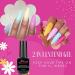 Gel X Nail Kit - 2 in 1 Nail Glue & Base Coat, 500 Coffin Nail Tips, UV Lamp - All-in-One Gel Nail Set (Clear & Apricot Color) - Buy Online on GoSupps.com