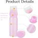 JIANYH 2 Pack Root Comb Applicator Bottle Hair Oil Applicator Bottle Hair Oil Bottle Scalp Shampoo Brush Hair Coloring Dye for Salon Home DIY (Pink) - Buy Online on GoSupps.com