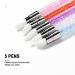 Buy SIOPPKIK 5pcs GEL Nail Art Pen Set - Silicone Head Carving Brushes & Acrylic Handle - Perfect for Salon & DIY Nail Art - Buy Online on GoSupps.com