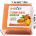 Turmeric Soap Turmeric Dark Spots Smooth Skin Handmade Soap Bar Pure Soap Bar Dark Spot Corrector Remover Moisturizing Fine Lines Firming - Buy Online on GoSupps.com