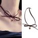 Oralgos Elegant Heart Necklace | Vintage Collarbone Chain & Choker | Fashion Jewelry in PU Alloy - International Shipping - Buy Online on GoSupps.com