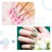 YIHUALE French Nail Brush 2 Way Gel Acrylic Kolinsky Brush with Dotting Tool - White/Black (16 pcs) - Buy Online on GoSupps.com
