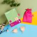 Satisfyer Menstrual Cup Set - Reusable & Sustainable 15ml & 20ml | Easy Cleaning | 2 Pieces Orange - Buy Online on GoSupps.com