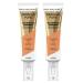 Max Factor 2 x Max Factor Miracle Pure Moisturizing Liquid Foundation with Vitamin C and SPF 30 Shade 80 Bronze - 2 x 30ml foundations