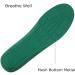 Hemp Layer Comfort Insoles for Sweaty Feet | Soft Sport Shoe Inserts | Trim to Fit | Men's 9-13, Women's 11-14.5 | Green Hemp Layer - Buy Online on GoSupps.com