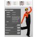 HOUZONIY Unisex Waterproof Insulated Snow Bib Pants - Black Medium - Buy Online on GoSupps.com