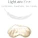 100% Mulberry Silk Sleep Eye Mask for Men & Women | Adjustable Strap | Soft & Comfortable | Beige - Buy Online on GoSupps.com