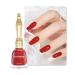 Fast Drying Nail Gel Glue Polish Cherry Red Gel Polish Long-Lasting Air Dry Fast 15ml Nude Regular Water-based Nail Lacquer Full Coverage High Glossy Shine Nail Art Home Manicure Gift for Ladies-07
