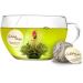Creano 6 Teablumen Gift Box - Premium Green Tea Variety in Elegant Magnetic Box | 4 Types of Tealinis | Perfect Gift Idea - Buy Online on GoSupps.com