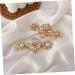 Ipetboom 1pc Hairpin Hair Pin Hair Clip Hair Barrettes Pearl Hair Barrette Floral Hair Accessories Hair Holder Decorations Holiday Fashion Hair Clamps Hair Styling Clip Bangs - Buy Online on GoSupps.com