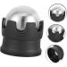 Stainless Steel Face Massager & Muscle Roller - Manual Ball for Circulation & Relaxation - Buy Online on GoSupps.com