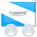 Cupping Warehouse TM Beginner Soft Supreme 2 Large Intermediate Cupping Therapy Set- Beginner Clinic & Home Use Silicone Cupping Set Suction Cups for Body - IP5560 - 2 Large