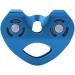 Alomejor 25KN Aluminum Alloy Climbing Pulley Block - Anti Skid Plates for Rescue - Durable Blue Pulley for Outdoor Adventures - Buy Online on GoSupps.com