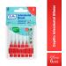 TePe Interdental Brushes - Red 0.5mm (6 Count) - Blister Pack - Buy Online on GoSupps.com