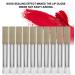 HOSEONFN for lip gloss tube plastic nontoxic ecofriendly leakproof design soft brush head portable 10 pack - Buy Online on GoSupps.com