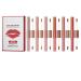 Allbestaye Double Headed Liquid Lipstick Mirror Lipgloss Matte Lipstick Liquid Waterproof Shimmer Nude