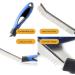 Narrow Gap Cleaning Brush Window Groove Cleaning Brush Hard Bristle Bathroom Scrubber Comfortable Grip - Buy Online on GoSupps.com