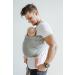 Shabany Ring Sling - 100% Organic Cotton Baby Carrier for Newborn & Toddler (Grey) | Up to 33Ib - Buy Online on GoSupps.com