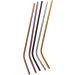 Plumflex Reusable Stainless Steel Straws 10 Extra Long 10.5inch Metal Drinking Straws with 2 Brushes and Carry Bag Environment- for 20/30oz Tumblers Beverage  - Buy Online on GoSupps.com