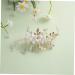 FRCOLOR Bridal Headwear Metal Hair Comb Bridal Hair Clips Womens Headpiece Bride Hairpin Comb Clips for Hair Decorative Hair Combs Hair Comb Clips Wedding Hair Accessories for Bride - Buy Online on GoSupps.com