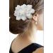 Lovefairy Women's Royal Blue Double Rose Flower Rhinestone Hair Clip - Bridal Headwear for Girls & Dance Shows - Buy Online on GoSupps.com