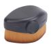 Sunscreen Brush Sun Lotion Applicator Synthetic Fiber Comfortable Grip Precise and Gentle Control Dense Bristles with Protective Cap for Travel (Brown)