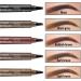 2024 Upgraded Natural Brows Eyebrow Pen 3D Waterproof Microblading Eyebrow Pencil Magic Contouring Pen Long-Lasting 4 Tipped Precise Brow Pen for Natural Makeup (Black) - Buy Online on GoSupps.com
