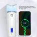 Face Mister Hydrating Handheld Nano Facial Mister with Skin Analysis | Hydrating USB Rechargeable Face Steamer for Eyelash Extensions Face Face Hydration Dyeulget White - Buy Online on GoSupps.com