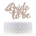 25 Pack Glitter Bride Cake Toppers | Wedding Dress Cupcake Toppers for Bachelorette Party Decorations | International Shipping - Buy Online on GoSupps.com