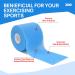 JBM 3 Pieces Foam Athletic Tape | Pre Wrap Sports Tape for Ankle Wrists & Knees | 2.4 Inches x 22 Yards | Black Pink Blue - Buy Online on GoSupps.com
