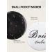 Getinbulk Compact Mirror Bulk Round Makeup Glass Mirror for Purse Great Gift 2.5 Inch Pack of 12 (Black) 12pcs-black - Buy Online on GoSupps.com