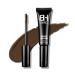 Benny Hancock Beard Colour Filler for Men - 1-Day Washout Beard Filler | Easy Application Shaping Brush for a Thick Well-Groomed Beard & Eyebrows | Vegan & Cruelty-Free Makeup (Dark Brown)