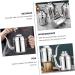 ABOOFAN Oil Can Bacon Grease Container Seasoning Dispenser Metal Soy Sauce Dispenser Oil Storage Bottle Kitchen Storage Container Oil Seasoning Bottle Stainless Steel Oil Bottle 16.5X7X7CM As Shown - Buy Online on GoSupps.com