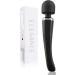 Cordless Wand Massager - Therapeutic Personal Massager - 8 Speeds 20 Vibrating Patterns - USB Rechargeable - Handheld Cordless and Powerful - Wand Massager for Muscle Aches - Sports Recovery-Black