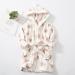 Colorful Kinder Cartoon Hooded Bathrobe & Nightwear for Baby Toddler Girls 1-8 Years - Plush Flannel Pajamas & Towel - Buy Online on GoSupps.com