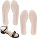 2 Pairs High Heel Inserts Women Adhesive Pigskin Cushioning Insoles Relief Pain Invisible Arch Support Shoe Insoles Anti-Slip for Sandals Flats Dress Shoes Breathable Odorless Shoes Insert US 6-7 S(US5-7)