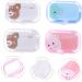 Buy Healvian Cartoon Contact Lens Case - 12 Box Container with Mirror | Eye Care & Travel Bag | Durable PP-Plastic - Buy Online on GoSupps.com