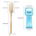 Premium Central Wood Body Brush - Long Stem Back Peeling & Massage Tool | Double-Sided Dry & Wet Brush for Spa-Like Bathing Experience | International Shipping Available - Buy Online on GoSupps.com
