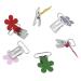 10pcs Mini Plum Shaped Suction Cup Holders | Suction Clips for Children's Belts - International Shipping Available - Buy Online on GoSupps.com