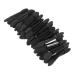 OHPHCALL 50pcs Brush Eyeshadow Eye Makeup Sponge Brush for Eyeshadow Makeup Brushes Face Black