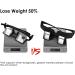 Lazy Glasses | 90 Degree Mirror Glasses for Laying Down Reading | Rectangular Clear Lens - Buy Online on GoSupps.com