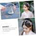 SOESFOUFU Chinese Hanfu Headwear Headbands 1pc Ancient Style Hair Crown Headdress Miss Hanfu Tassel Hair Accessories - Buy Online on GoSupps.com