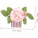 MAGICLULU Decorative Hair Combs Side Hair Combs Hair Side Combs Side Combs for Women Fine Thin Hair Flower Hair Accessories Hair Accessories for Women Women's Fashion Plastic Slide Rail - Buy Online on GoSupps.com