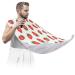 Beard Bib Apron Beard Bib Hair Catcher for Men Shaving and Trimming Non-Stick Waterproof Beard Cape Grooming Cloth Strawberries Painting
